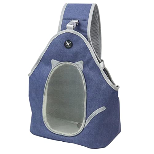 Tragbare Katze Tragen Tasche Breathable Welpen Haustier Halter Taschen Kleine Hunde Outdoor Reise Träger Cage Für Katzen von BICHONG