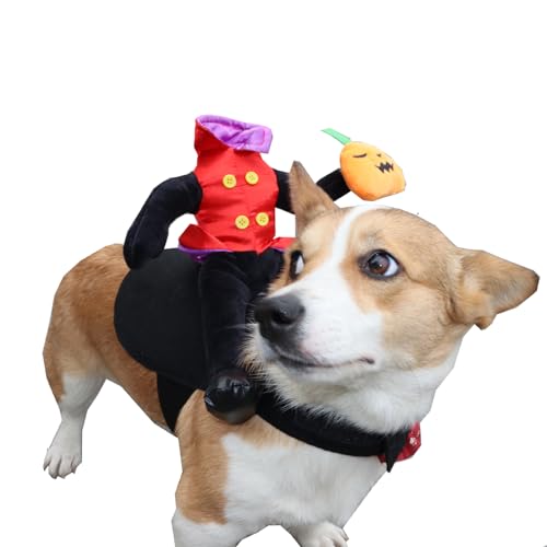 BICI Halloween Kostüm Hundekostüm Halloween Halloween Haustier Cosplay Party Anzug Kostüme Für Hunde Haustier Cosplay Spielzeug Blutiges Hundekostüm Für Lustiges Haustierkostüm (S) von BICI