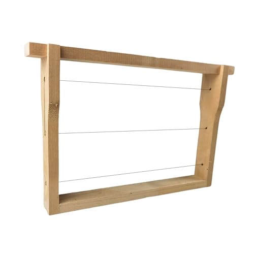 100x Mini Plus Rähmchen mit Hoffmann Seiten LINDE 248 x 159 mm für Minibeute von BIENEN SCHMIDT