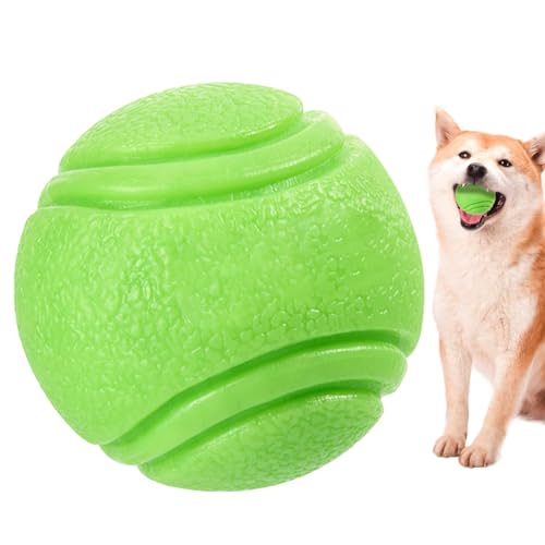 Hundetrainingsball, Hüpfball für Hunde - Kauspielzeug für kleine Hunde | Kauspielzeug für Hunde, interaktives Hundespielzeug, schwimmender Hundeball, Wasserspielzeug für Hunde, Apportierball für von BIGUD
