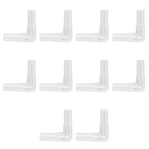 BIGULA 10 Stück Acryl Fischtanks Steuerventile Aquarium Schlauchverbinder 2-Wege-Steuerventile Zubehör BIGULA 10 Stück Acryl Fischtanks Steuerventile Aquarium Schlauchverbinder 2-Wege-Steuerventile Zubehör von BIGULA