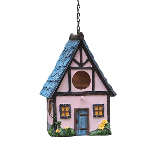 Kolibri Wellensittiche Nest Käfig Unterschlupf Ständer Nest Käfig Bemalte Verstecke Nest Käfig Outdoor Spielzeug für Kolibri von BIGULA