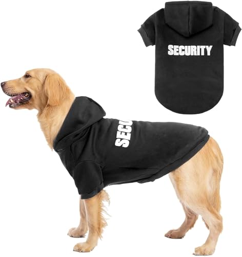 BINGPET Sicherheitsmuster gedruckt Welpen Haustier Hoodie Hundekleidung von BINGPET