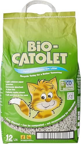 Bio Catolet Katzenstreu sanft und hygienisch, 12l von BIO-Catolet