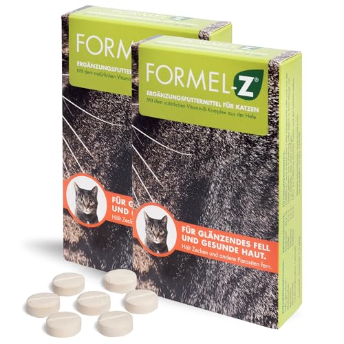 BIOKANOL Formula Z - Ergänzungsfuttermittel für Katzen - Doppelpack - 2 x 125g von Formel-Z