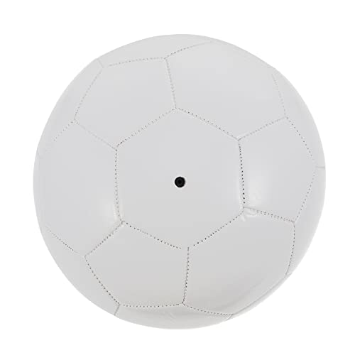 BIUDECO Weißer Fußball Spielzeug Für Draußen DIY-Match-fußball Mannschaftsfußball DIY-fußball Unisex-fußball Leerer Fußball Fußbälle Der Größe 3 Spiel Fußball Üben Kind Graffiti PVC von BIUDECO