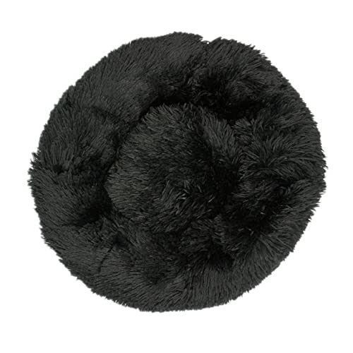 Haustier Hundebett Korb Hundebetten Für Große Bankmatte Chihuahua Zwinger Für Heimtierbedarf Sofa Hundehütte Für Katze Große Kissen Produkte-Schwarz,80cm von BJBLGMR