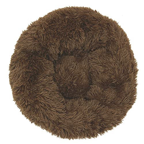 Haustier Hundebett Korb Hundebetten für große Bankmatte Chihuahua Zwinger für Heimtierbedarf Sofa Hundehütte für Katze Große Kissen Produkte-Dunkelkaffee,90cm von BJBLGMR