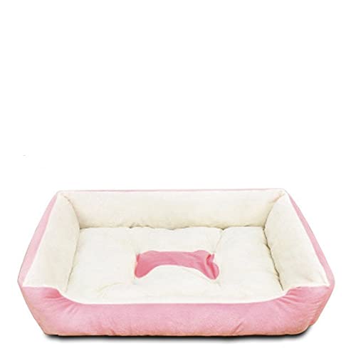 Haustier Hundebett Sofa Großes Hundebett Für Kleine Mittelgroße Hundematten Sitzbank Liege Katze Chihuahua Welpenbett Zwinger Katze Heimtierbedarf-Rosa-YX0001,L, China von BJBLGMR