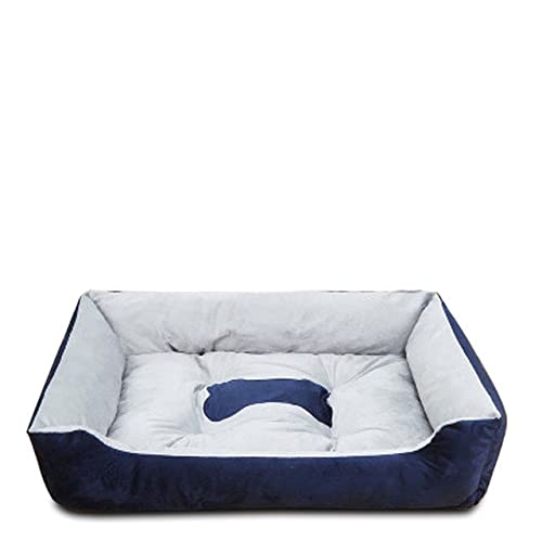 Haustier Hundebett Sofa Großes Hundebett für kleine mittelgroße Hundematten Sitzbank Liege Katze Chihuahua Welpenbett Zwinger Katze Heimtierbedarf-Marineblau-YX0001,XXXL, China von BJBLGMR