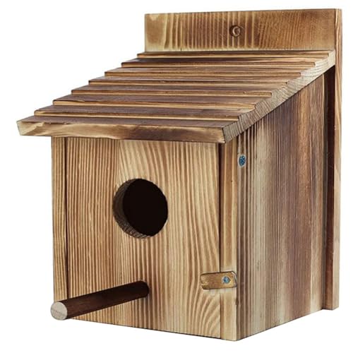 BLASHRD Vogelhaus für Den Außenbereich, Vogelhaus für Den Außenbereich, Vogelhaus Aus, zum Aufhängen oder An der Wand Montiertes Vogelhaus von BLASHRD