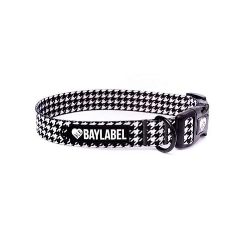 Baylabel Hundehalsband - für Kleine Mittlere und Große Hunde - Originelles Design - Robuste - Einstellbar - Dog Collar (L, Breite: 40 mm) von BLB