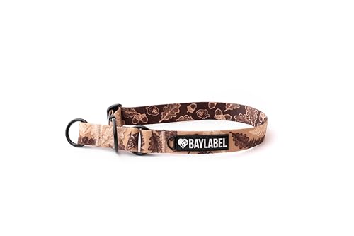 Baylabel Hundehalsband - für Mittlere Hunde - Halbklemmend -Originelles Design - Robuste - Einstellbar - Dog Collar (L, BREITE: 30MM) von BLB