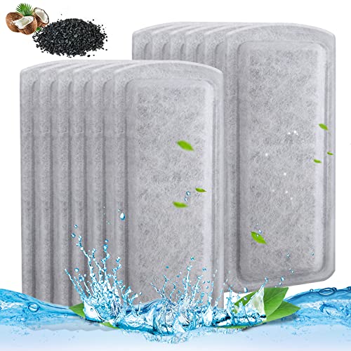 BLBAISH 6/12 Stück Aquarium-Filterkartuschen für Marina Slim Filter S10/S15/S20 – Vierfache Filtration – Ersatz-Filterkartuschen für Marina Slim Filter von BLBAISH