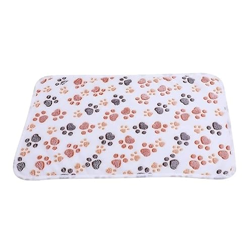 BLBTEDUAMDE Gemütliche Hundedecke: Haustierdecke for mittelgroße Hunde und Katzen, Hundedecken waschbar, weich, fusselfrei(Beige,25x25cm) von BLBTEDUAMDE