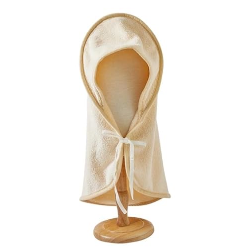 BLBTEDUAMDE Gemütliche Hundedecke: Haustierdecke for mittelgroße Hunde und Katzen, Hundedecken waschbar, weich, fusselfrei(Beige-Bathrobe,M) von BLBTEDUAMDE