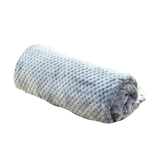 BLBTEDUAMDE Gemütliche Hundedecke: Haustierdecke for mittelgroße Hunde und Katzen, Hundedecken waschbar, weich, fusselfrei(Blue,M-80x60cm) von BLBTEDUAMDE