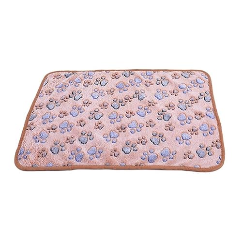 BLBTEDUAMDE Gemütliche Hundedecke: Haustierdecke for mittelgroße Hunde und Katzen, Hundedecken waschbar, weich, fusselfrei(Coffee,25x25cm) von BLBTEDUAMDE