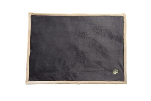 BLBTEDUAMDE Gemütliche Hundedecke: Haustierdecke for mittelgroße Hunde und Katzen, Hundedecken waschbar, weich, fusselfrei(Grey,XL 104x78CM) von BLBTEDUAMDE