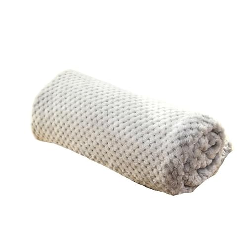 BLBTEDUAMDE Gemütliche Hundedecke: Haustierdecke for mittelgroße Hunde und Katzen, Hundedecken waschbar, weich, fusselfrei(Light Grey,L-100x80cm) von BLBTEDUAMDE