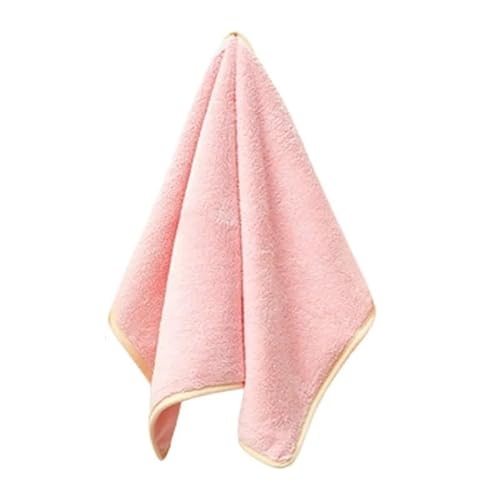 BLBTEDUAMDE Gemütliche Hundedecke: Haustierdecke for mittelgroße Hunde und Katzen, Hundedecken waschbar, weich, fusselfrei(Pink-Towel,L) von BLBTEDUAMDE