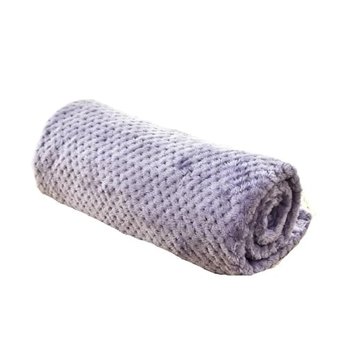 BLBTEDUAMDE Gemütliche Hundedecke: Haustierdecke for mittelgroße Hunde und Katzen, Hundedecken waschbar, weich, fusselfrei(Purple,M-80x60cm) von BLBTEDUAMDE