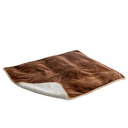 BLBTEDUAMDE Gemütliche Hundedecke: Haustierdecke for mittelgroße Hunde und Katzen, Hundedecken waschbar, weich, fusselfrei(Waterproof Coffee,150X127cm) von BLBTEDUAMDE