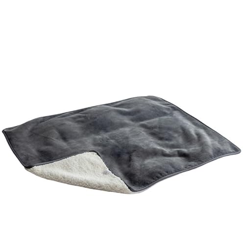 BLBTEDUAMDE Gemütliche Hundedecke: Haustierdecke for mittelgroße Hunde und Katzen, Hundedecken waschbar, weich, fusselfrei(Waterproof Gray,150X127cm) von BLBTEDUAMDE