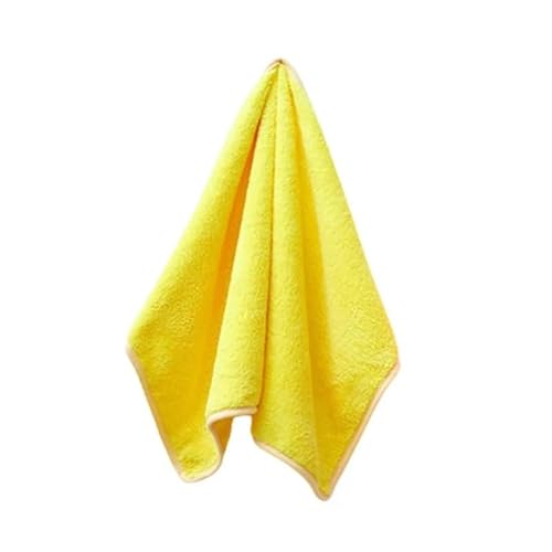 BLBTEDUAMDE Gemütliche Hundedecke: Haustierdecke for mittelgroße Hunde und Katzen, Hundedecken waschbar, weich, fusselfrei(Yellow-Towel,L) von BLBTEDUAMDE