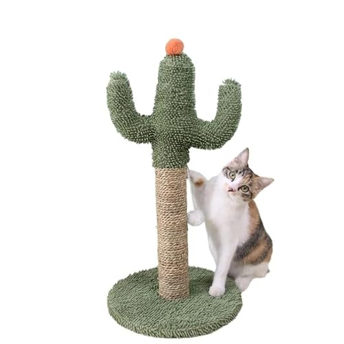 Katzenkratzbaum aus Sisalseil, interaktives Spielzeug for Hauskatzen, Katzenkratzbaum for Hauskatzen, Katzenkratzspielzeug, integriertes Katzenkletterregal, interaktiver Kätzchenkratzbaum for Kätzchen von BLBTEDUAMDE