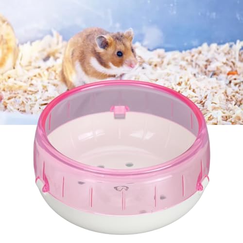 BLSYHDH Hamster-Übungsrad, Leises, Interessantes Laufrad für Kleine Haustiere, Leises Laufrad, Übungsrad-Spielzeug, Hamsterkäfig-Zubehör für Haustierhamster, Rennmäuse, Mäuse, Ratten, Meerschweinchen, von BLSYHDH