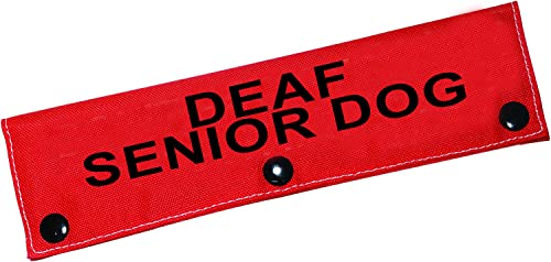 Hundeleine mit Hörbehinderung, Ärmel, für Senioren, Hundeleine, für besondere Bedürfnisse, Hund (Deaf Senior Dog-Sleeve) von BLUPARK