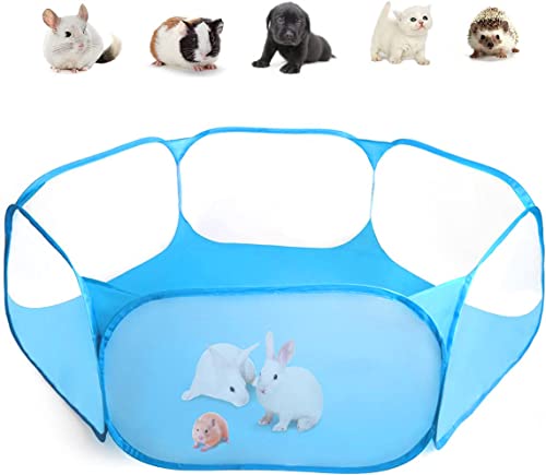 BNGGOGO Laufstall für Kleintiere, faltbar, für Welpen, Spielzelt, für Meerschweinchen, Kaninchen, Hamster, Chinchillas, Igel von BNGGOGO