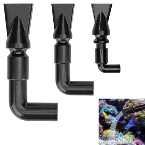 3 Stück Aquarium Entenschnabel-Düse Wasserauslassrohr Aquarium 360° Drehbarem Aquarium Wasserauslass Flexibles Aquarium Wasserauslass Aquarium Wasserauslauf Rohrpumpe Zubehör für die Meisten Aquarien von BNOYONERAS