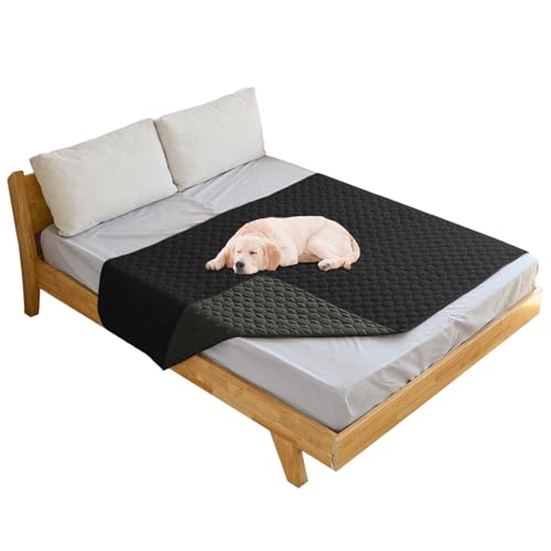 Wasserdichter Hundebett-Bezug – Couchbezug für Haustiere, rutschfeste Katzenmatte, Haustier-Pad, Decke für Sofa, Stuhl, Liege, Bett, Möbel von BOCTOPUG