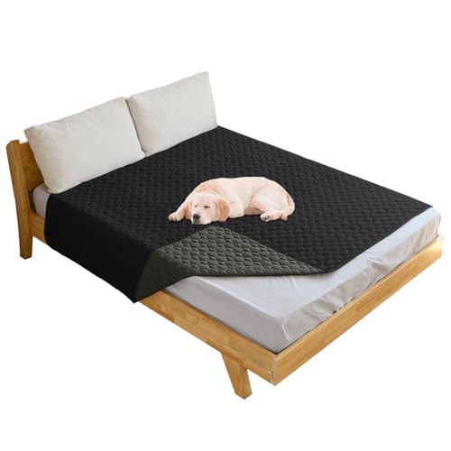 Wasserdichter Hundebett-Bezug – Couchbezug für Haustiere, rutschfeste Katzenmatte, Haustier-Pad, Decke für Sofa, Stuhl, Liege, Bett, Möbel von BOCTOPUG