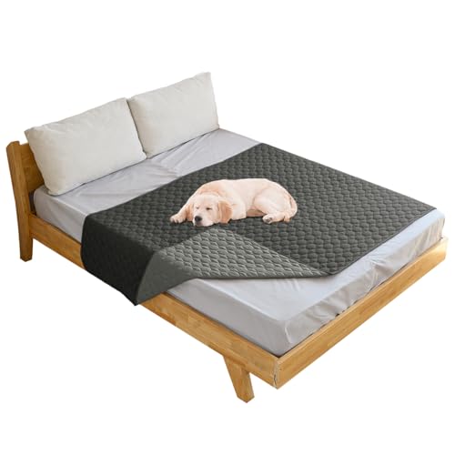 Wasserdichter Hundebett-Bezug – Couchbezug für Haustiere, rutschfeste Katzenmatte, Haustier-Pad, Decke für Sofa, Stuhl, Liege, Bett, Möbel von BOCTOPUG