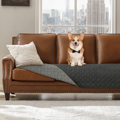 Wasserdichter Hundebett-Bezug – Couchbezug für Haustiere, rutschfeste Katzenmatte, Haustier-Pad, Decke für Sofa, Stuhl, Liege, Bett, Möbel von BOCTOPUG