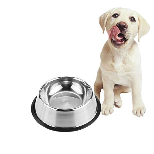 BOENTA Futternapf Hund Hundenapf Katzen Futternapf Personalisierte Hundenapf Futternäpfe Für Hunde Katzenschalen Twin Metall Hundenäpfe a,15cm von BOENTA