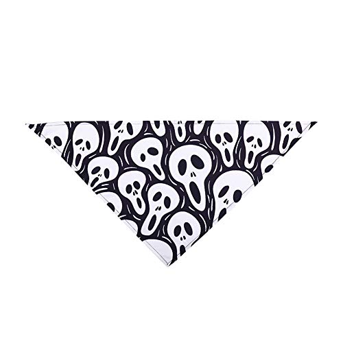 BOENTA Halstuch Hund katzenhalstuch Katze Bandana Hundezubehör für kleine Hunde Hundebekleidung Haustier Schal Dreieck Hund Bandana Mohn Hund Bandana 63X43,B von BOENTA