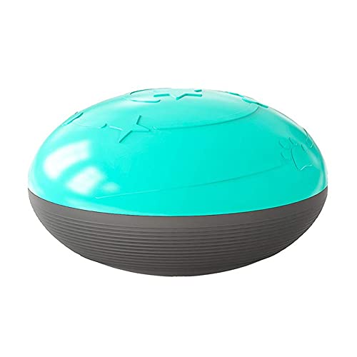 BOENTA Haustier Ball Spielzeug hundespielzeug Unzerstörbar Hundefutter Ball Dispenser Hundekugeln Tough Tiernahrung Ball Dispenser Blue von BOENTA