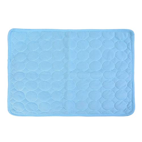 BOENTA Hund Kühlmatte Kühlmatte Hunde Pet Cooling Mat Kühlende Hundematte Kühlkissen für Hunde Coole Matte für Hund Coole Hundematte Hundeauflagen-Training Blue,XL von BOENTA