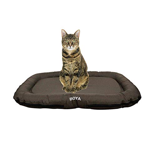 BOENTA Hundedecke Katzendecke Haustier-Auflage Weiches Tierarztbett Weiche Katze Mat Hundebett Flauschige Katze Mat Waschbares Hundebett Haustierbett Brown von BOENTA