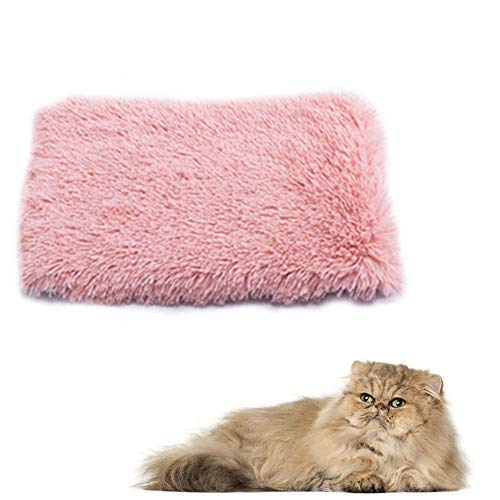 BOENTA Hundedecken Waschbar Katzendecke Haustierdecke Flauschige Katze Mat Hundedecken waschbar Hundebett Zubehör Hundekiste Bett Hundebettwäsche pink,l von BOENTA