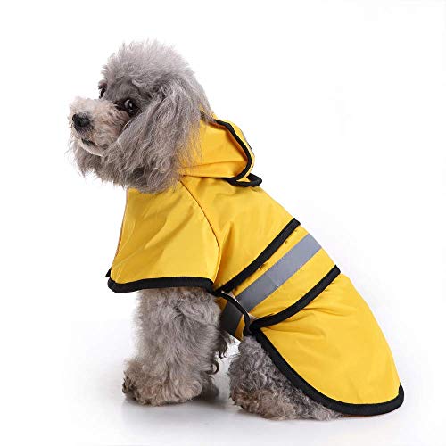 BOENTA Hundehoodie Haustier Sweatshirt Tarnung Sweatshirt Süß Warmer Mantel Hundekapuzenpulli Draussen Mode Hot Dog Kostüm Fit für kleine mittelgroße Hunde Yellow von BOENTA