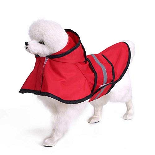 BOENTA Hundehoodie Haustier Sweatshirt Tarnung Sweatshirt Süß Warmer Mantel Hundekapuzenpulli Draussen Mode Hot Dog Kostüm Fit für kleine mittelgroße Hunde red von BOENTA