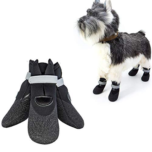 BOENTA Hundeschuhe Hundestiefel Hundeschuhe Pfotenschutz Hundeschuhe Hundeschuhe rutschfest Hundeschuhe Für Große Hunde Hundestiefel Für Verletzte Pfoten Wasserdicht #5 von BOENTA