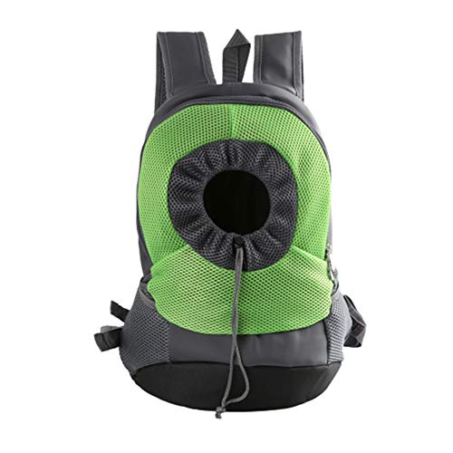 BOENTA Hundetasche Klein Hundetragetasche Kleine Hunde Haustier Rucksack Hundeträger Handtasche Tragbarer Haustierträger Haustierträger für Hunde Green,l von BOENTA