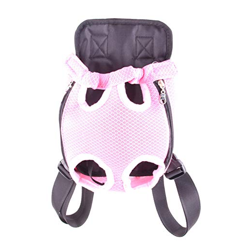 BOENTA Hundetasche Klein Hundetragetasche Kleine Hunde Hundeträgertaschen für kleine Hunde Hundeträger für mittlere Hunde Tragbarer Haustierträger pink,s von BOENTA