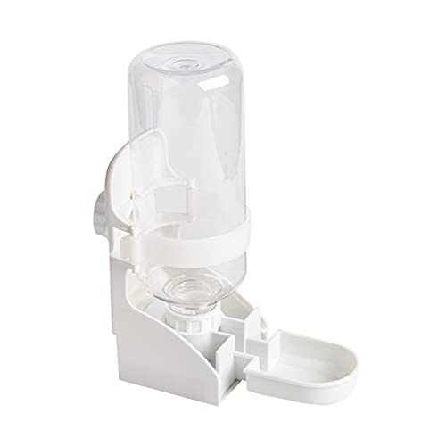 BOENTA Kaninchen Trinkflasche Wasserflasche Hund Unterwegs Haustier-Reise-Wasserflasche Hundekäfig Flasche Hundekiste Wasserflasche White von BOENTA